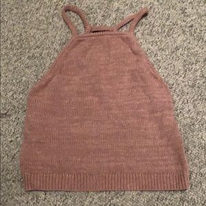 Kendall & Kylie knit crop tank